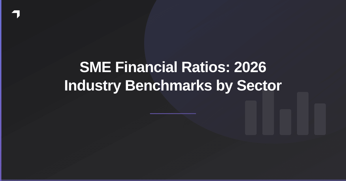 SME Financial Ratios: 2026 Industry Benchmarks by Sector